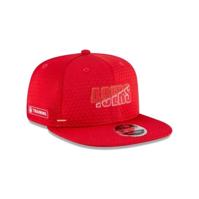 San Francisco 49ers Gorra | New Era NFL Official Summer Sideline 9fifty Snapback Cap Mexico - Rojos